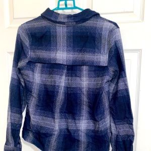 Topshop plaid shirt